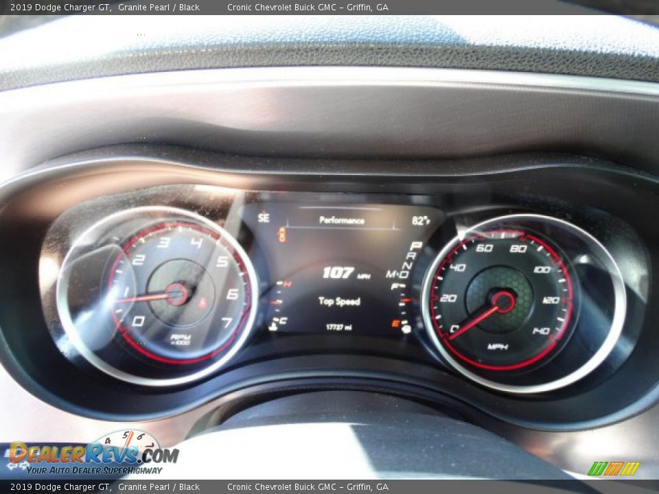 2019 Dodge Charger GT Granite Pearl / Black Photo #18