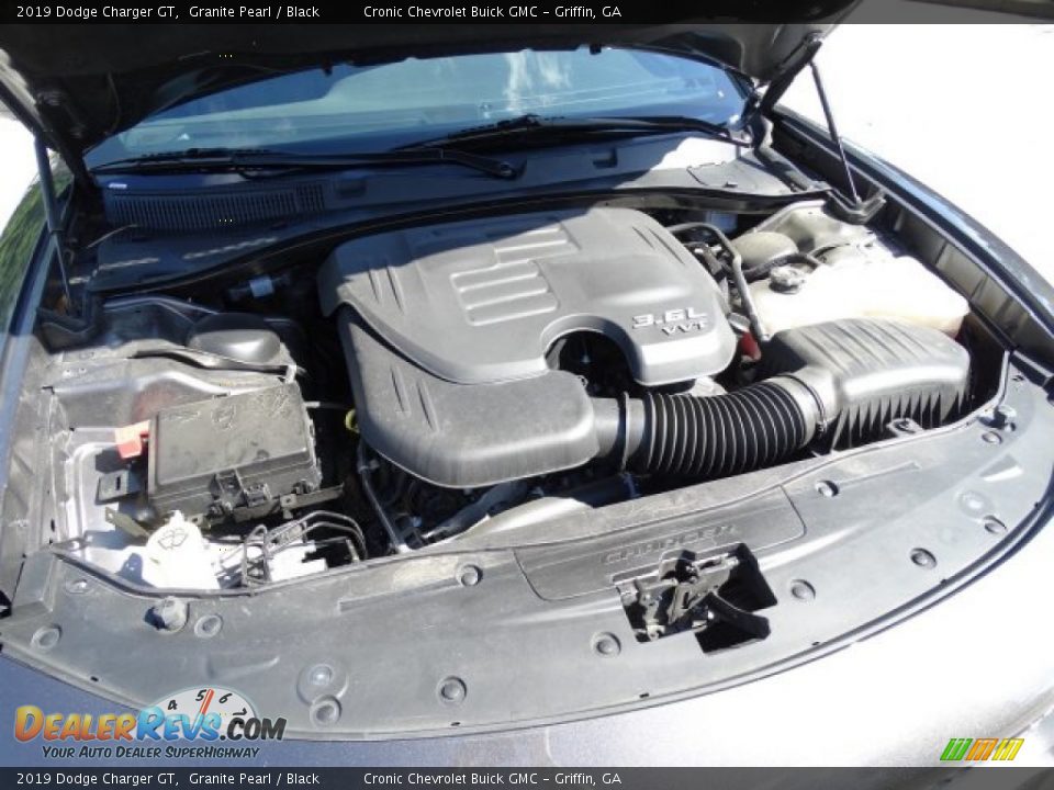 2019 Dodge Charger GT Granite Pearl / Black Photo #31