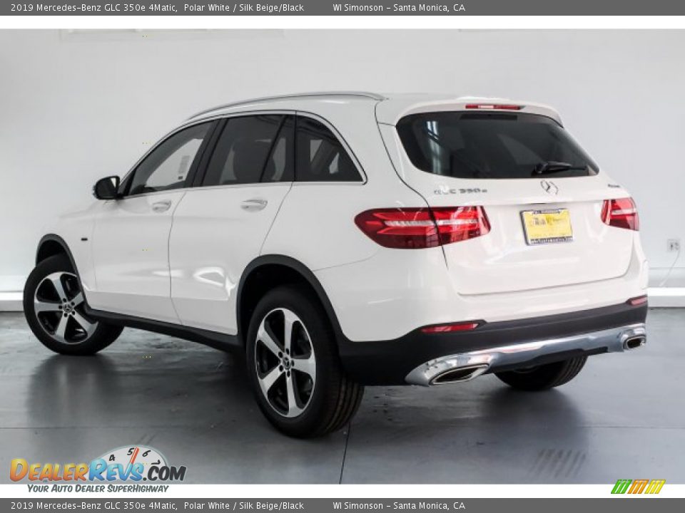 2019 Mercedes-Benz GLC 350e 4Matic Polar White / Silk Beige/Black Photo #2