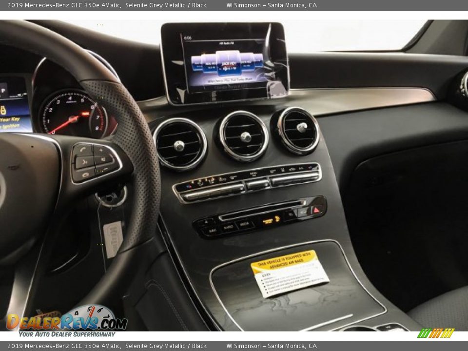 2019 Mercedes-Benz GLC 350e 4Matic Selenite Grey Metallic / Black Photo #6