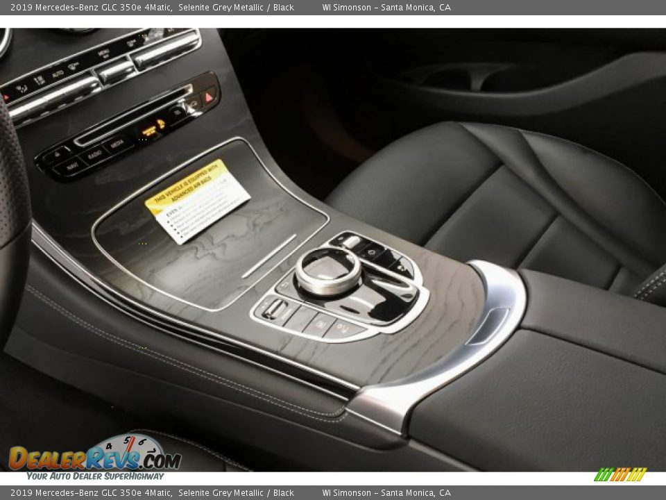 2019 Mercedes-Benz GLC 350e 4Matic Selenite Grey Metallic / Black Photo #7