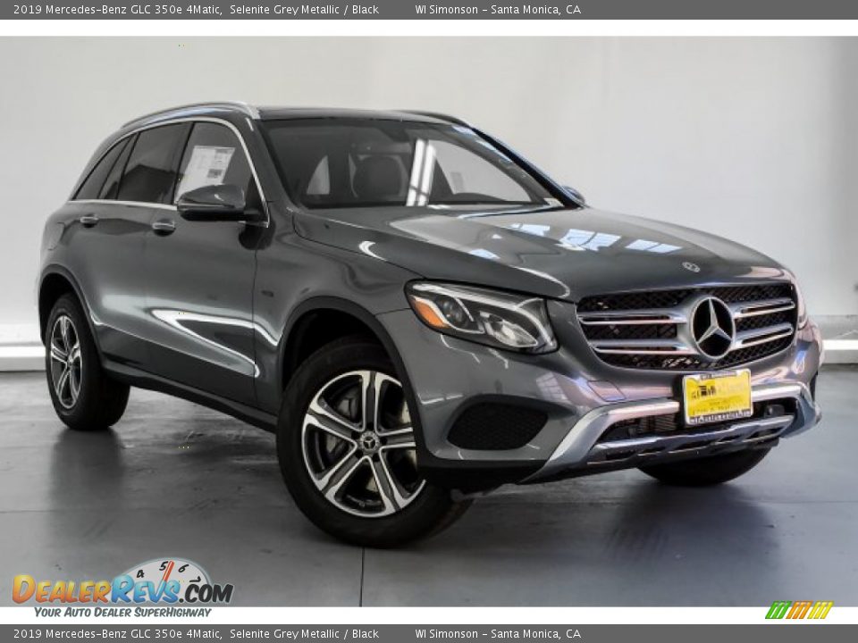 2019 Mercedes-Benz GLC 350e 4Matic Selenite Grey Metallic / Black Photo #10