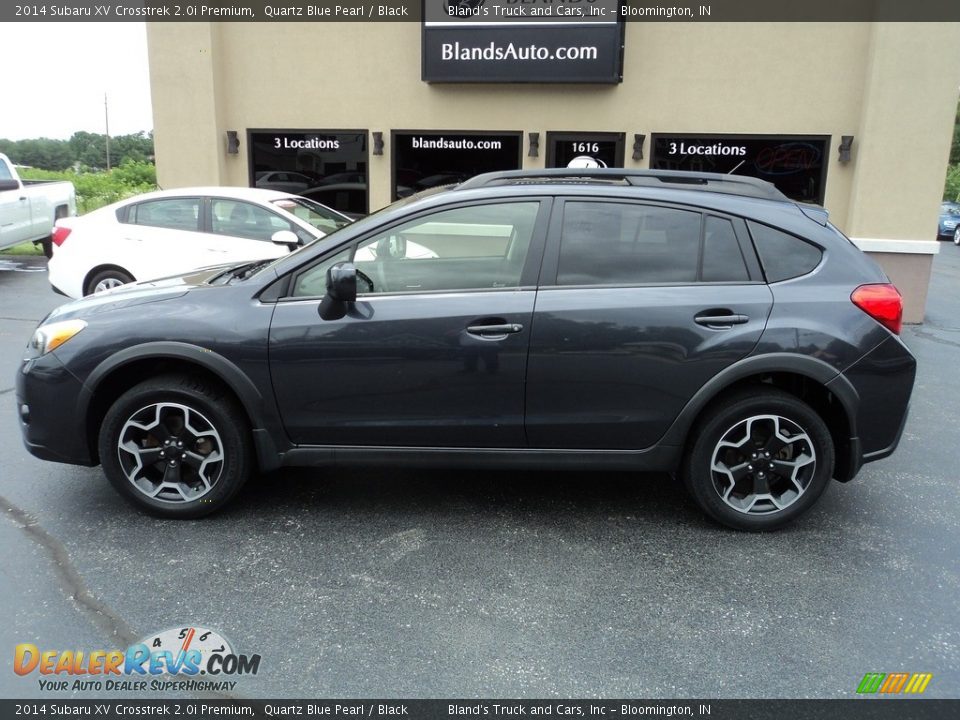 2014 Subaru XV Crosstrek 2.0i Premium Quartz Blue Pearl / Black Photo #1