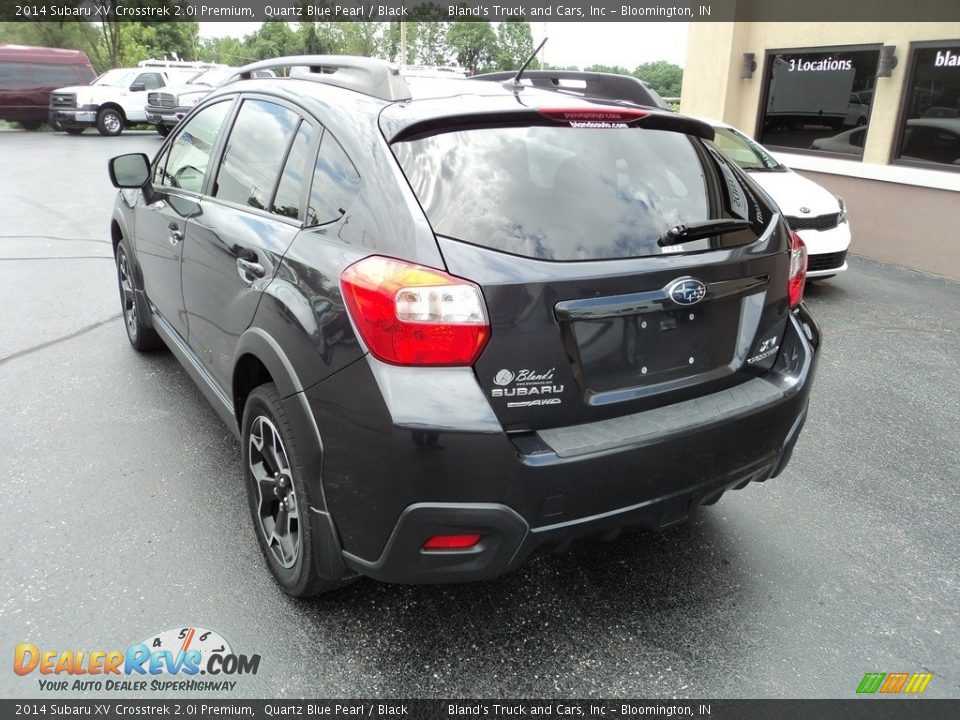 2014 Subaru XV Crosstrek 2.0i Premium Quartz Blue Pearl / Black Photo #3