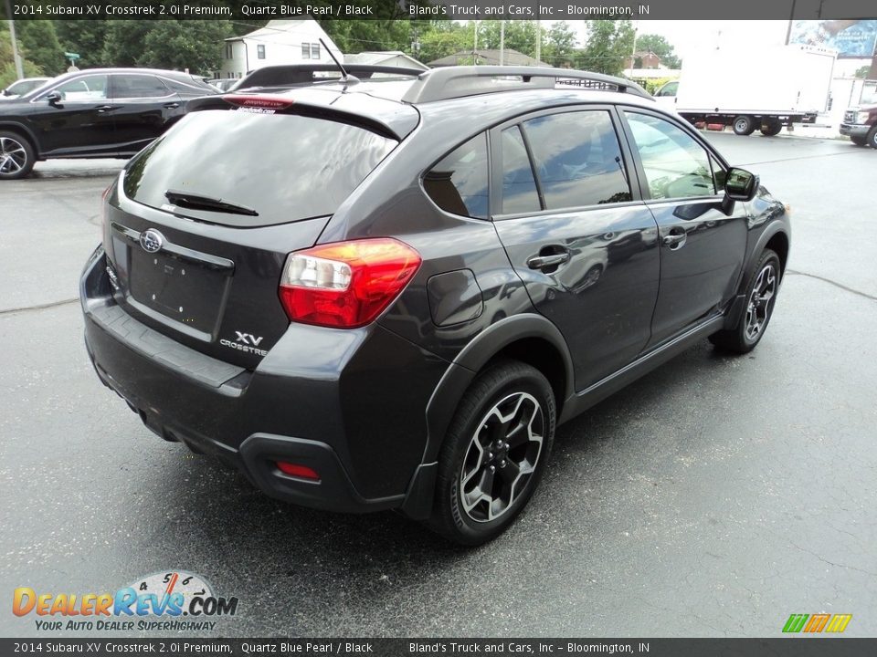 2014 Subaru XV Crosstrek 2.0i Premium Quartz Blue Pearl / Black Photo #4