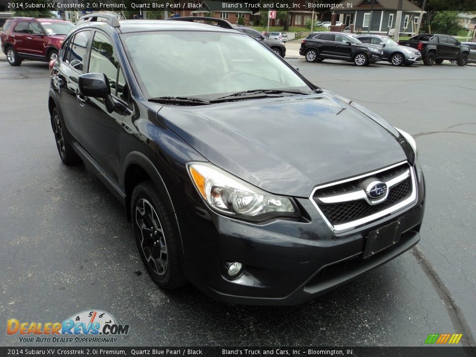 2014 Subaru XV Crosstrek 2.0i Premium Quartz Blue Pearl / Black Photo #5