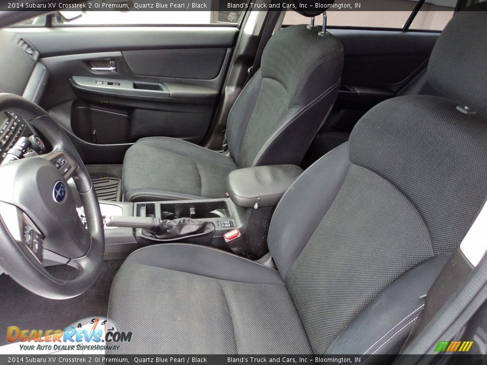 2014 Subaru XV Crosstrek 2.0i Premium Quartz Blue Pearl / Black Photo #7