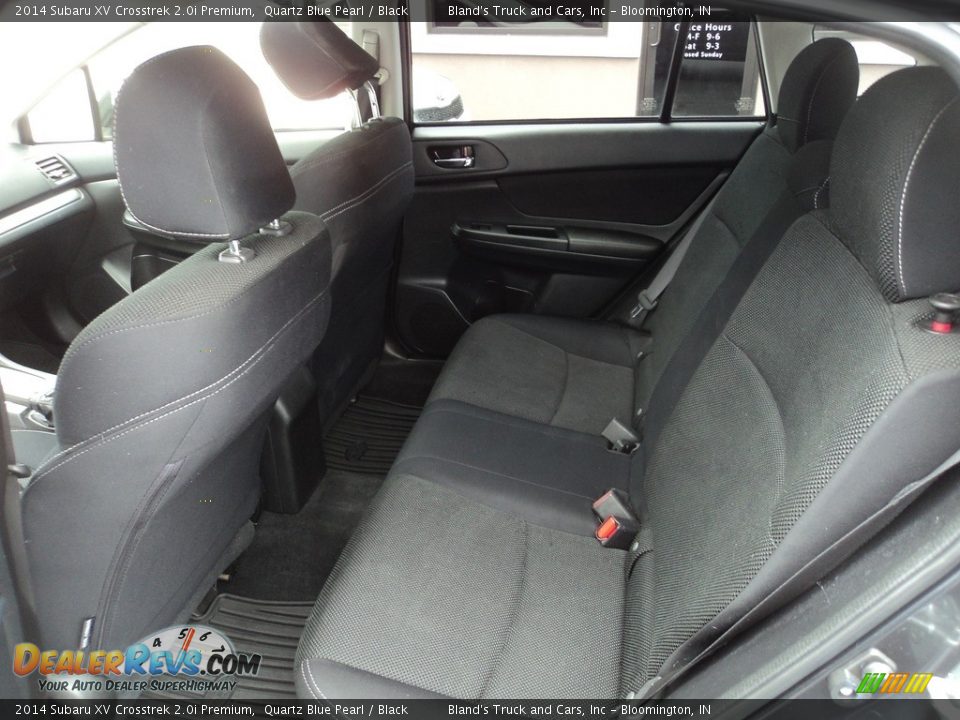 2014 Subaru XV Crosstrek 2.0i Premium Quartz Blue Pearl / Black Photo #8