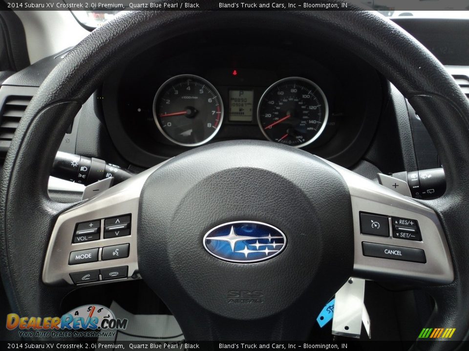2014 Subaru XV Crosstrek 2.0i Premium Quartz Blue Pearl / Black Photo #11