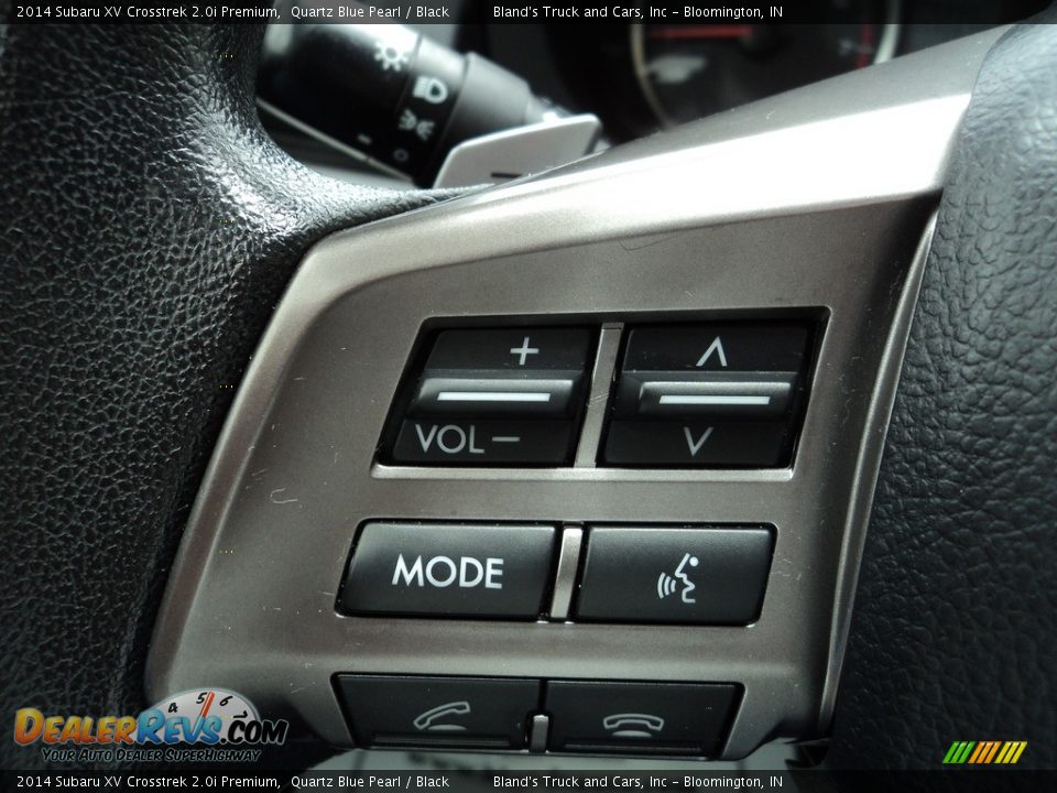 2014 Subaru XV Crosstrek 2.0i Premium Quartz Blue Pearl / Black Photo #14