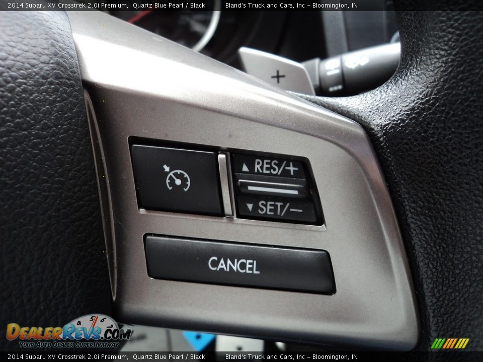 2014 Subaru XV Crosstrek 2.0i Premium Quartz Blue Pearl / Black Photo #15