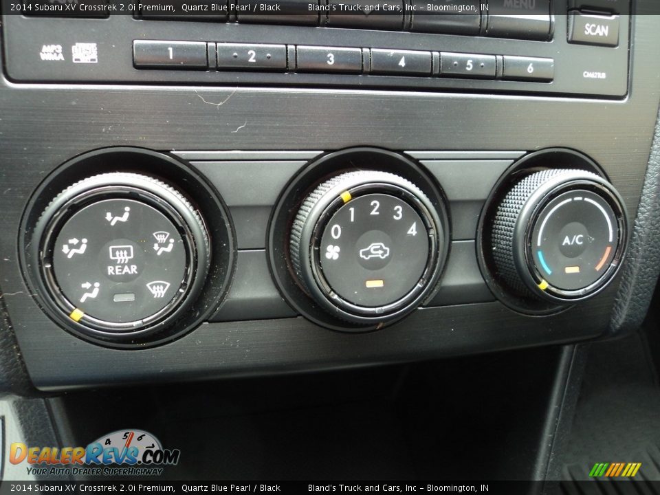 2014 Subaru XV Crosstrek 2.0i Premium Quartz Blue Pearl / Black Photo #18