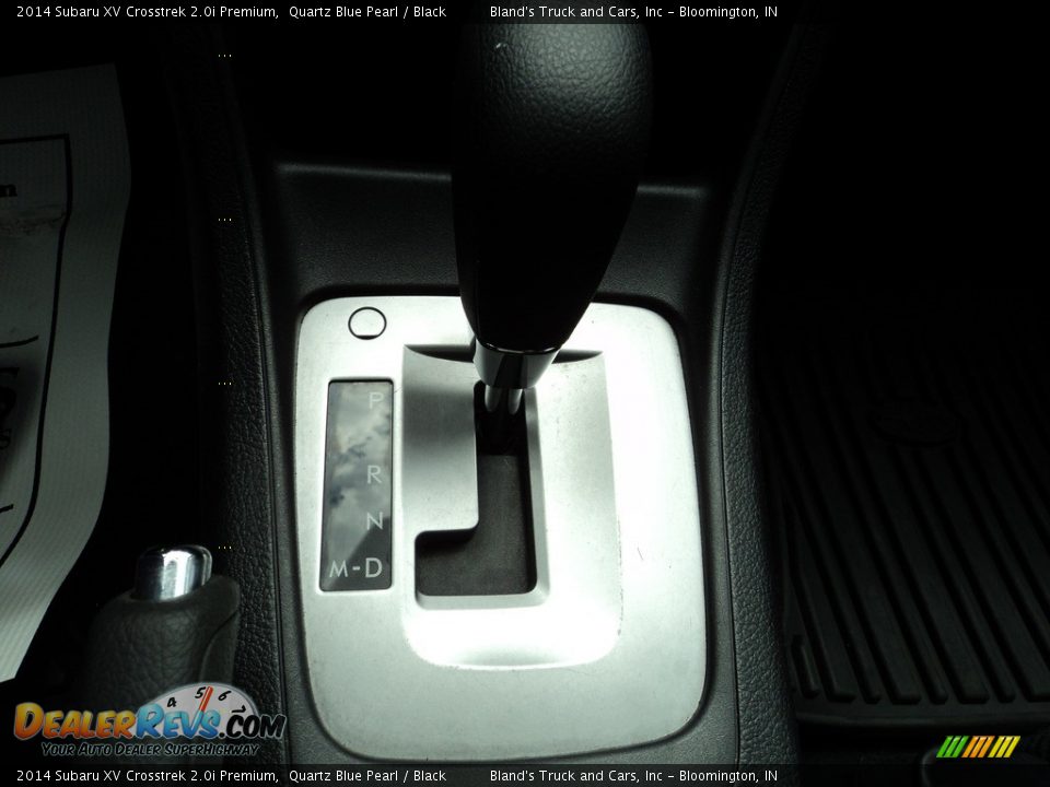 2014 Subaru XV Crosstrek 2.0i Premium Quartz Blue Pearl / Black Photo #19