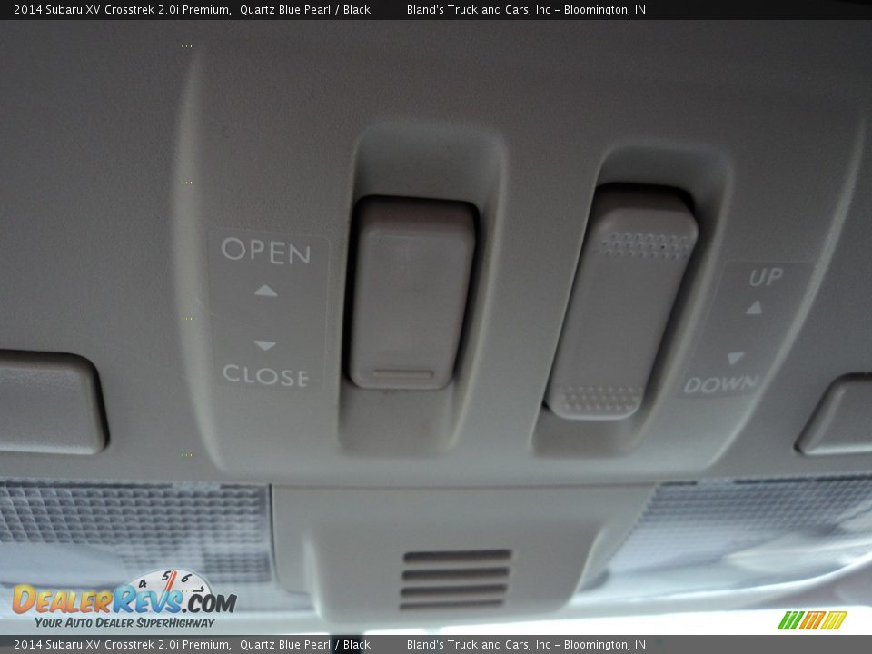 2014 Subaru XV Crosstrek 2.0i Premium Quartz Blue Pearl / Black Photo #21