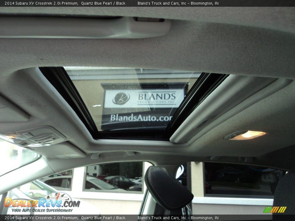 2014 Subaru XV Crosstrek 2.0i Premium Quartz Blue Pearl / Black Photo #22