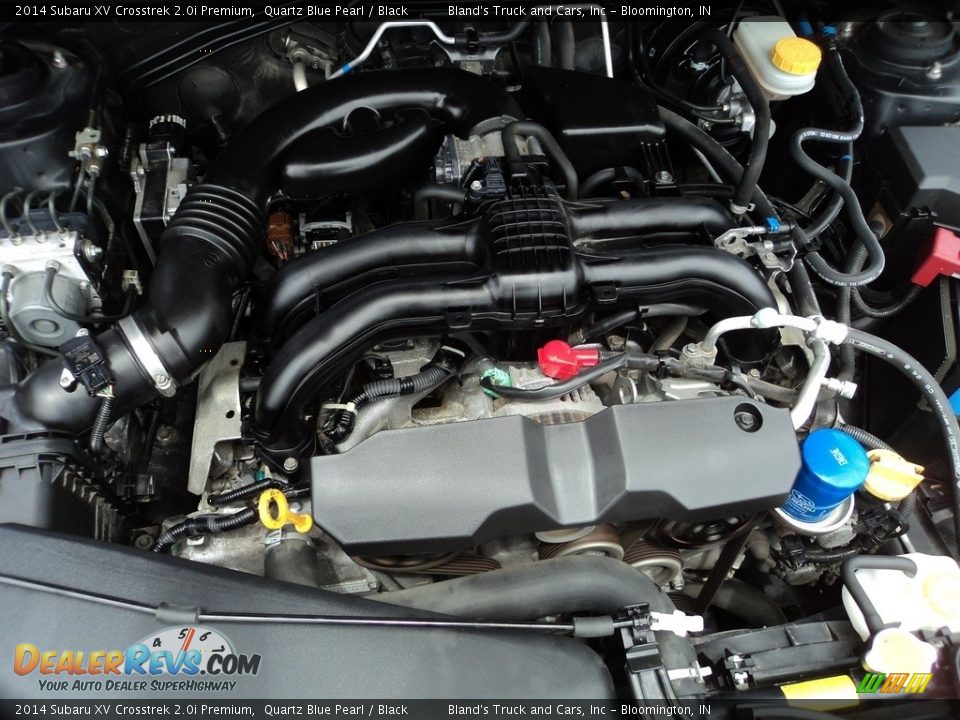 2014 Subaru XV Crosstrek 2.0i Premium Quartz Blue Pearl / Black Photo #23