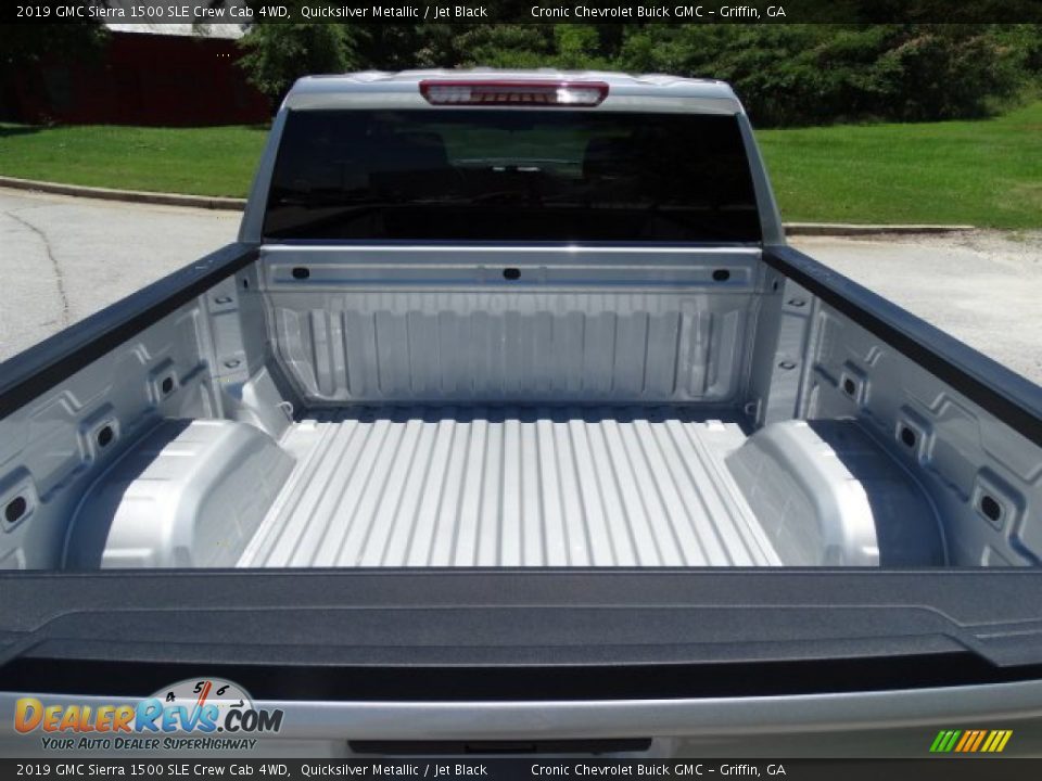2019 GMC Sierra 1500 SLE Crew Cab 4WD Quicksilver Metallic / Jet Black Photo #8