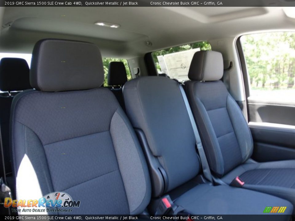 2019 GMC Sierra 1500 SLE Crew Cab 4WD Quicksilver Metallic / Jet Black Photo #29