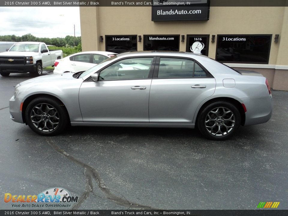 2016 Chrysler 300 S AWD Billet Silver Metallic / Black Photo #1