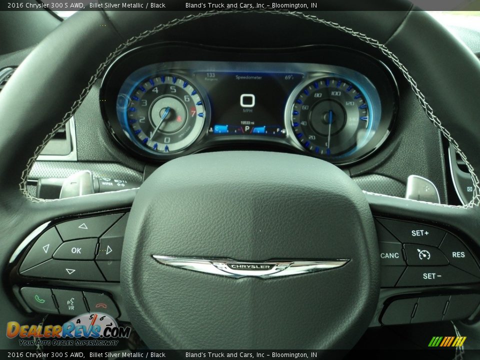 2016 Chrysler 300 S AWD Billet Silver Metallic / Black Photo #13