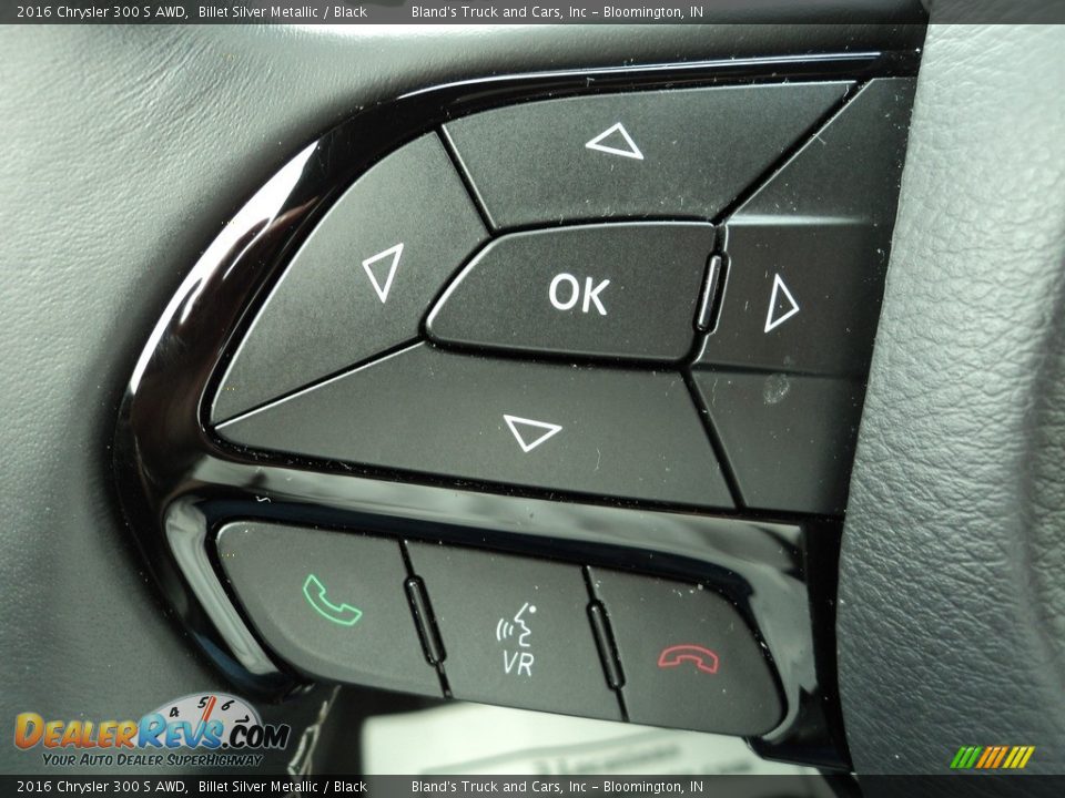 2016 Chrysler 300 S AWD Billet Silver Metallic / Black Photo #16