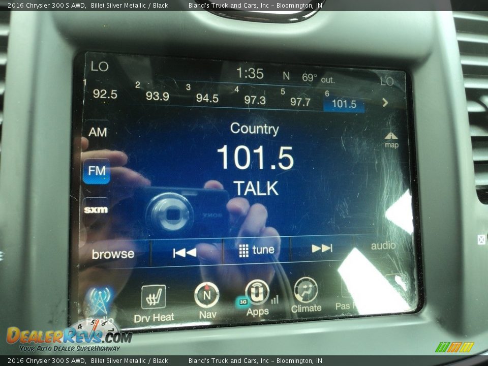 2016 Chrysler 300 S AWD Billet Silver Metallic / Black Photo #19