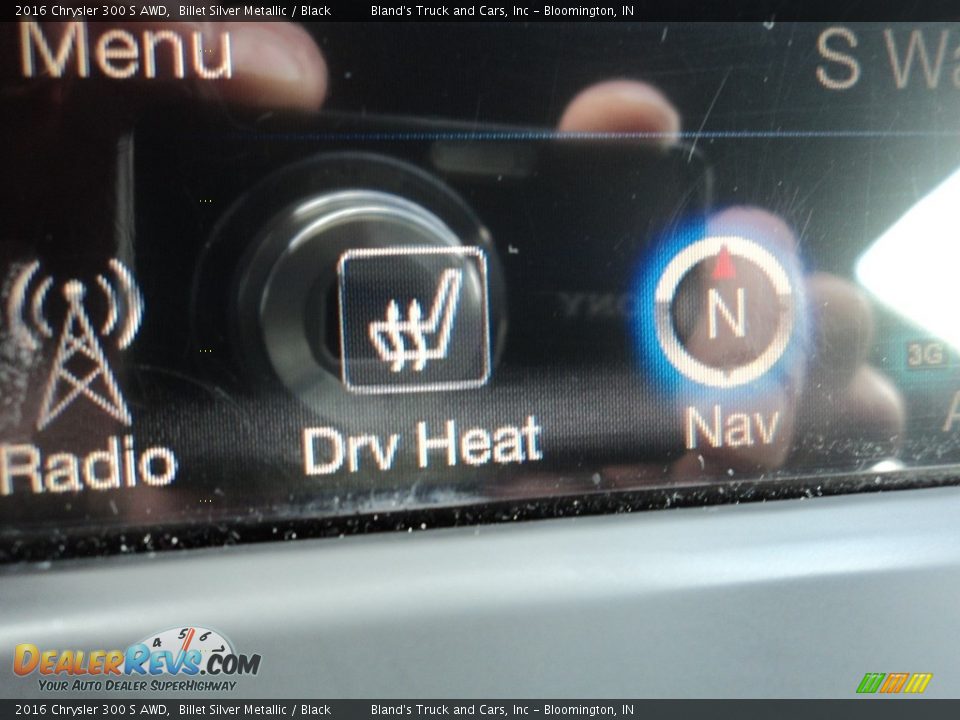 2016 Chrysler 300 S AWD Billet Silver Metallic / Black Photo #22