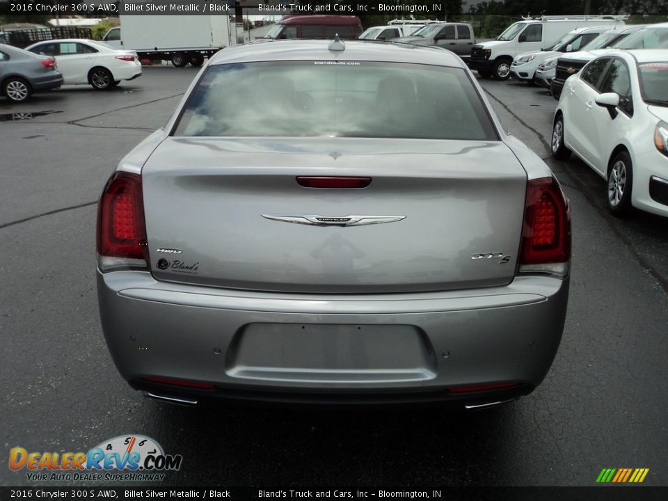 2016 Chrysler 300 S AWD Billet Silver Metallic / Black Photo #31