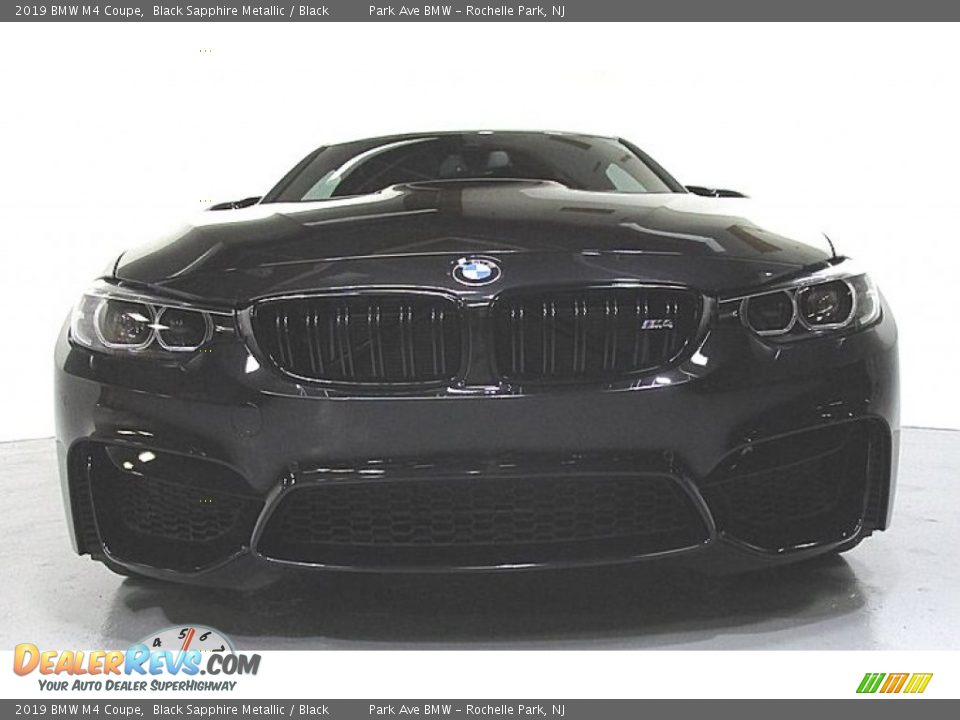 2019 BMW M4 Coupe Black Sapphire Metallic / Black Photo #6