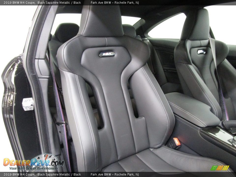 2019 BMW M4 Coupe Black Sapphire Metallic / Black Photo #13