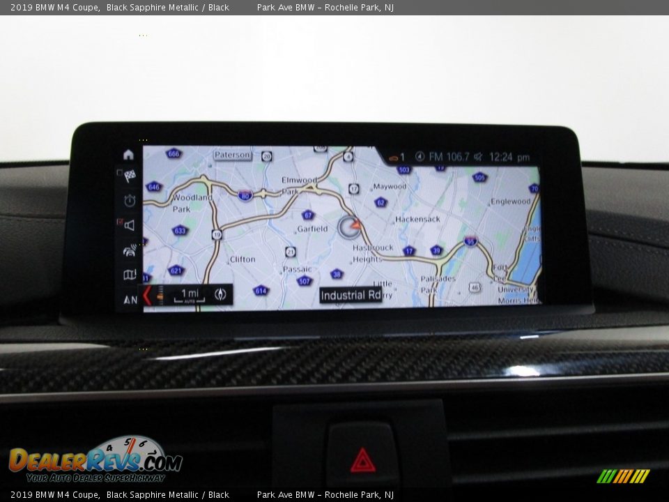 2019 BMW M4 Coupe Black Sapphire Metallic / Black Photo #22