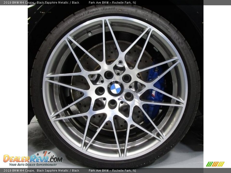 2019 BMW M4 Coupe Black Sapphire Metallic / Black Photo #25