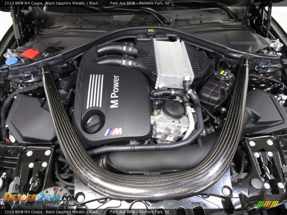 2019 BMW M4 Coupe Black Sapphire Metallic / Black Photo #26
