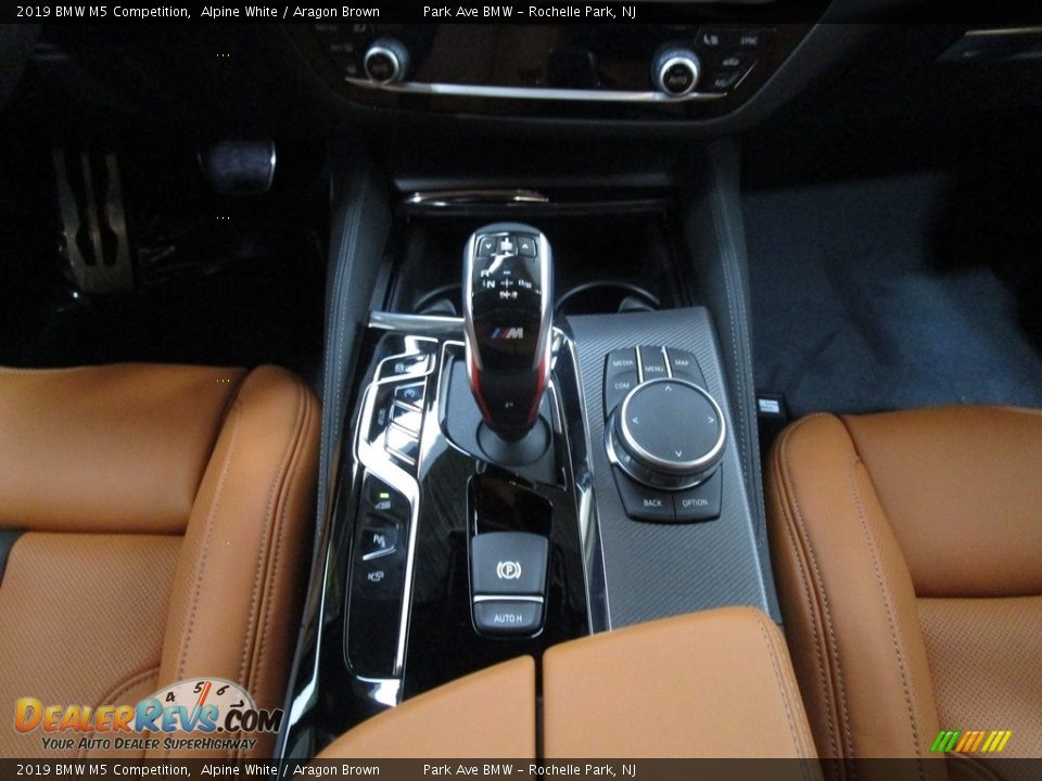 2019 BMW M5 Competition Alpine White / Aragon Brown Photo #27