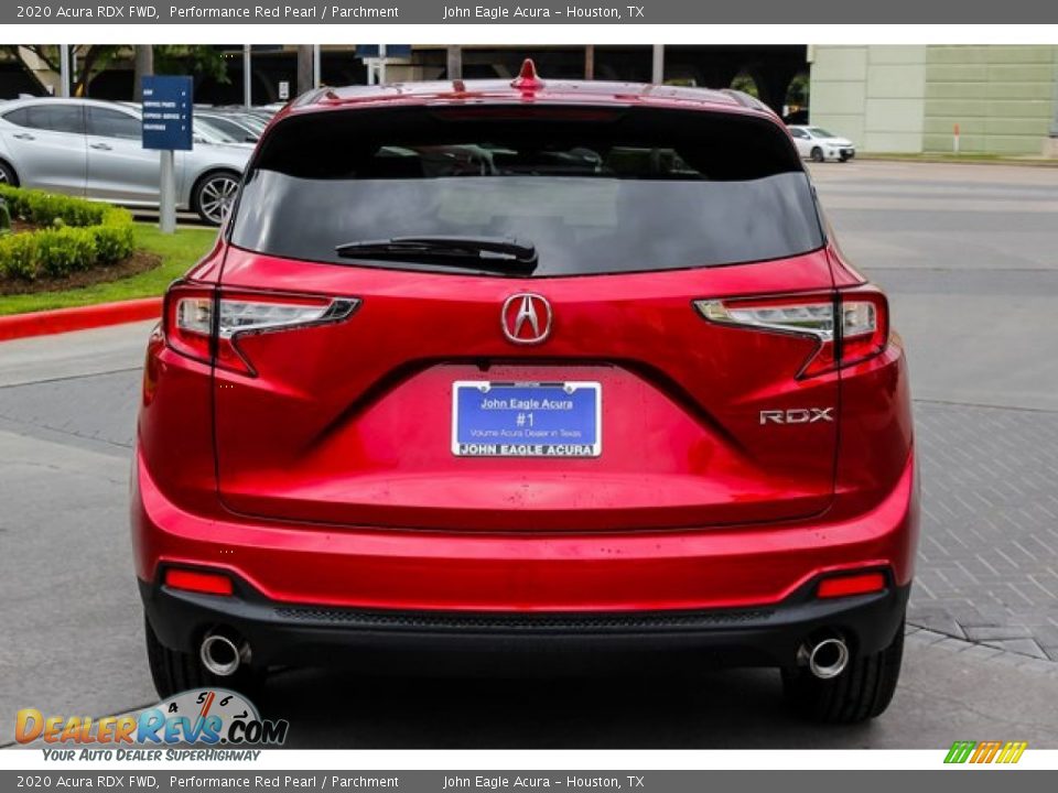2020 Acura RDX FWD Performance Red Pearl / Parchment Photo #5