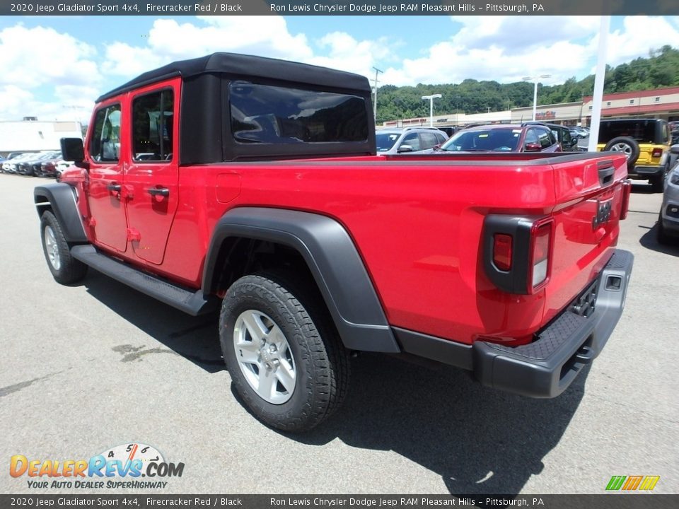 2020 Jeep Gladiator Sport 4x4 Firecracker Red / Black Photo #3