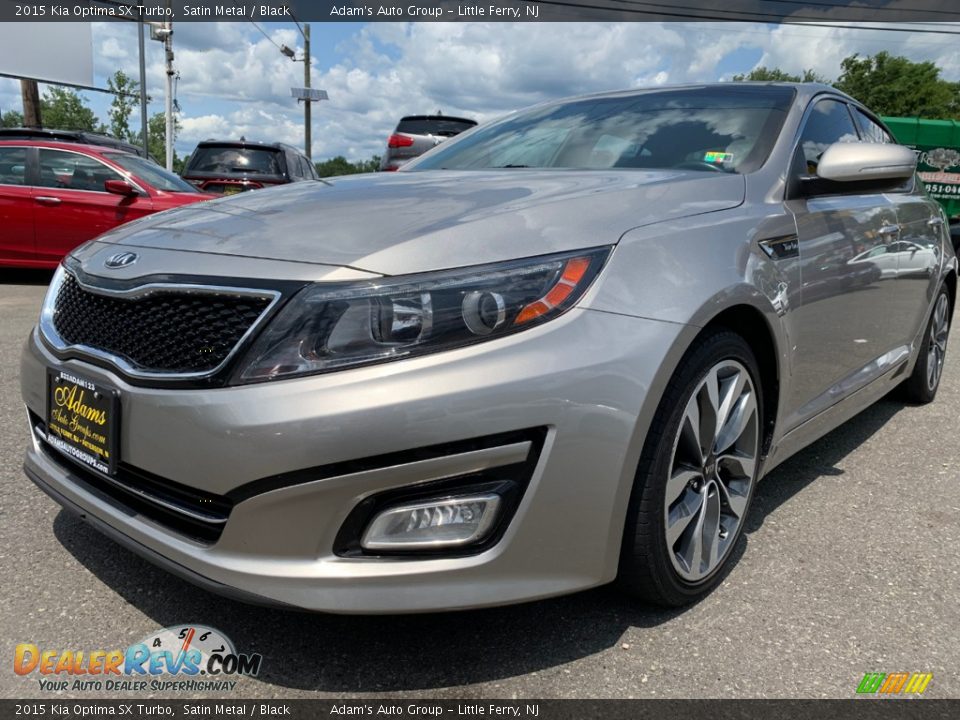 2015 Kia Optima SX Turbo Satin Metal / Black Photo #1