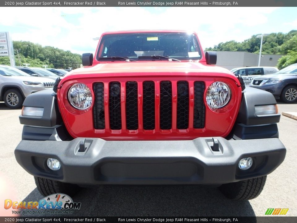 2020 Jeep Gladiator Sport 4x4 Firecracker Red / Black Photo #9
