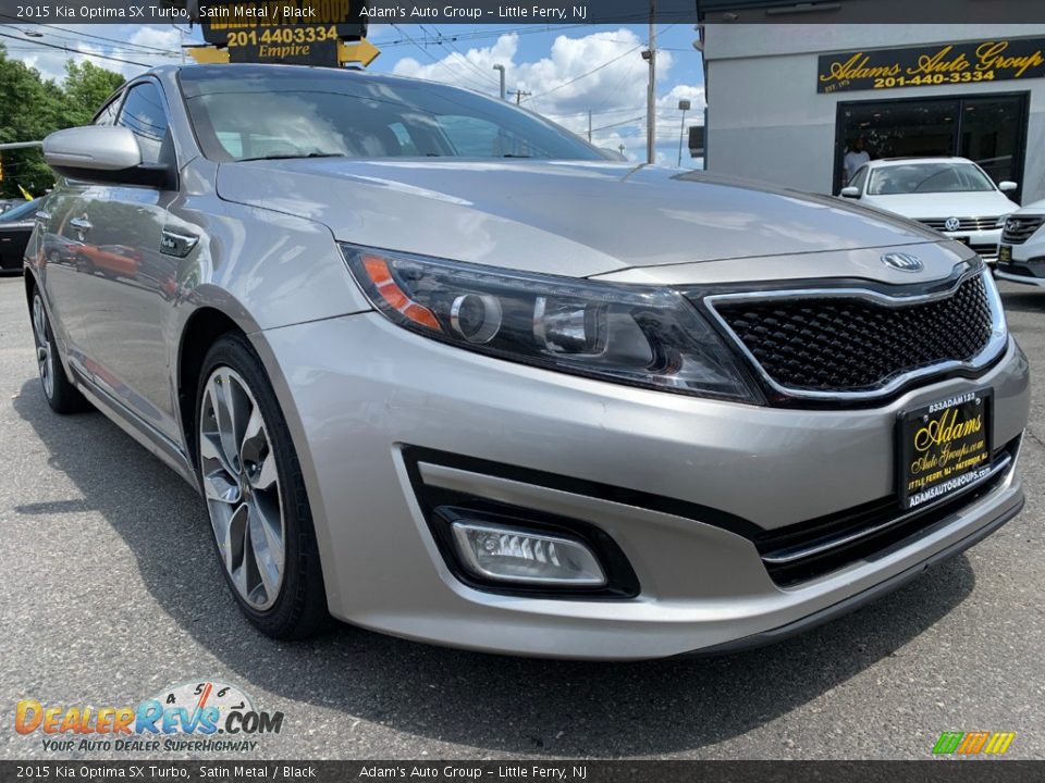 2015 Kia Optima SX Turbo Satin Metal / Black Photo #3