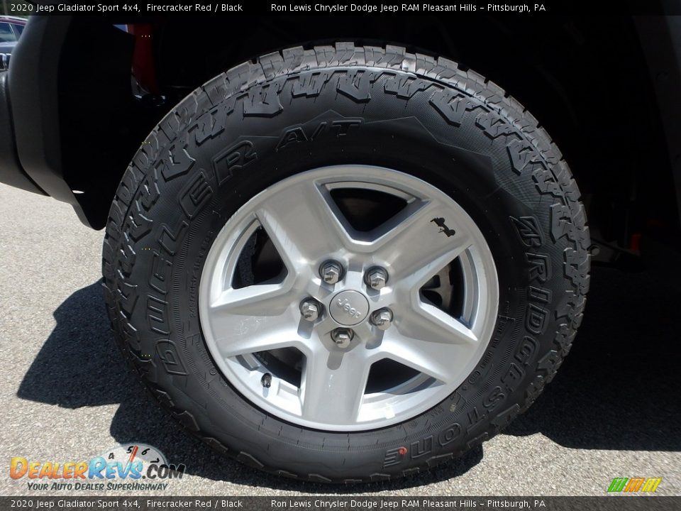 2020 Jeep Gladiator Sport 4x4 Firecracker Red / Black Photo #10