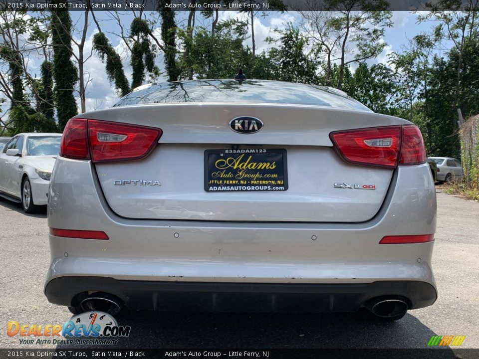 2015 Kia Optima SX Turbo Satin Metal / Black Photo #6