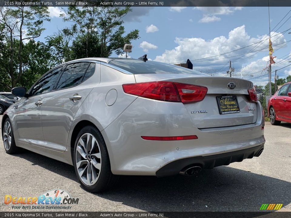 2015 Kia Optima SX Turbo Satin Metal / Black Photo #7