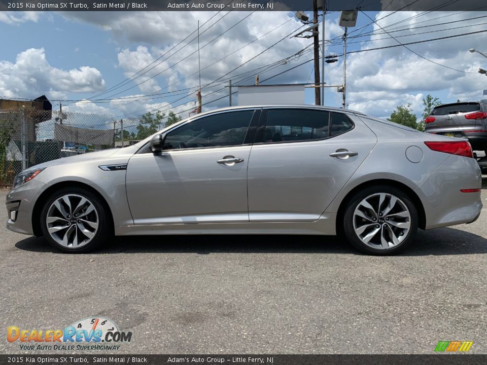 2015 Kia Optima SX Turbo Satin Metal / Black Photo #8