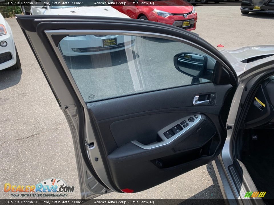 2015 Kia Optima SX Turbo Satin Metal / Black Photo #9