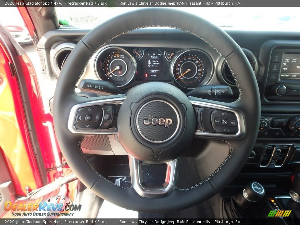 2020 Jeep Gladiator Sport 4x4 Firecracker Red / Black Photo #18