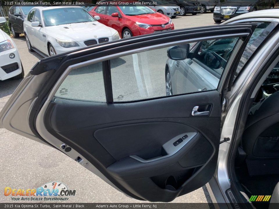 2015 Kia Optima SX Turbo Satin Metal / Black Photo #10