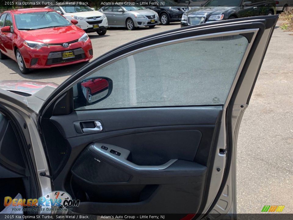 2015 Kia Optima SX Turbo Satin Metal / Black Photo #12