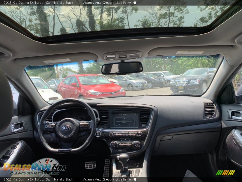 2015 Kia Optima SX Turbo Satin Metal / Black Photo #13