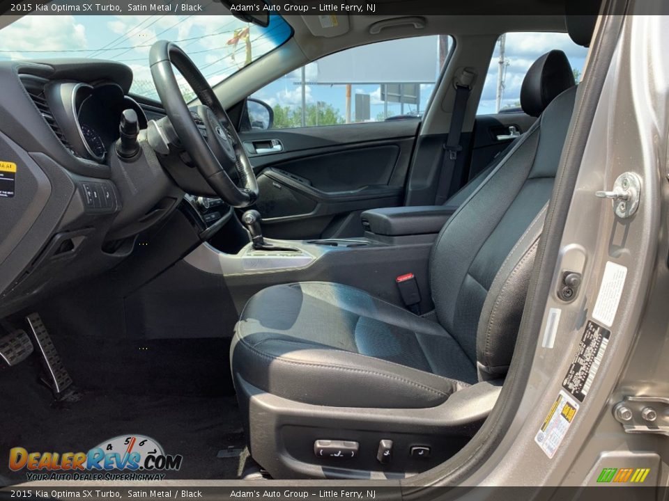 2015 Kia Optima SX Turbo Satin Metal / Black Photo #14