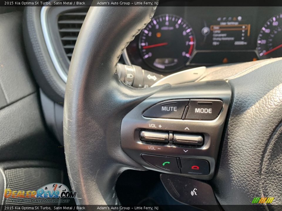 2015 Kia Optima SX Turbo Satin Metal / Black Photo #17